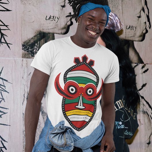 Totem Tribe Mask T-shirt