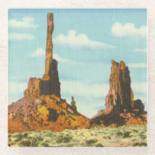 Totempaal Glazen Onderzetter