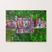 Totempaal Legpuzzel (Horizontaal)