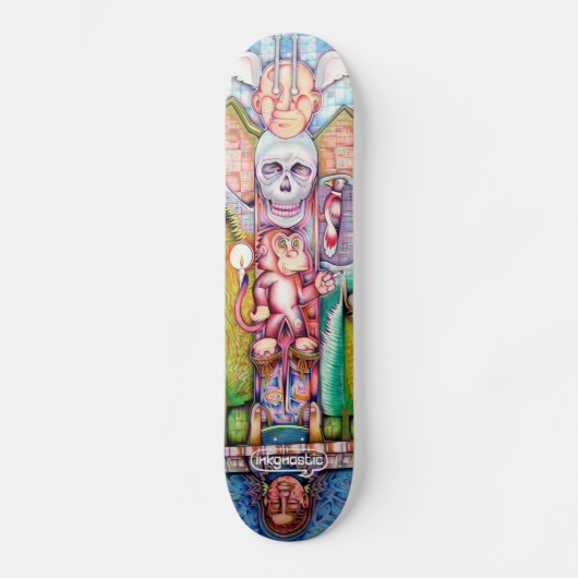 totempaal skateboard (Voorkant)
