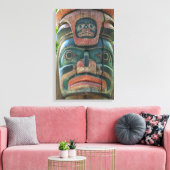 Totempaal verpakt canvas (Insitu (Woonkamer))