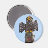 totempaalmagneet magneet (Voorkant / Achterkant)