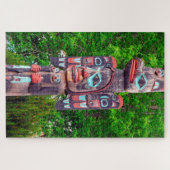 Totempfahl Legpuzzel (Horizontaal)