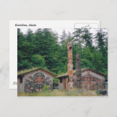 Totempolen Briefkaart (Voorkant / Achterkant)