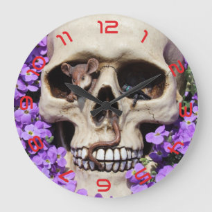 Totenkopf - Gothique / Horloge murale