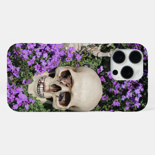 Totenkopf Schädel - Gothic / iPhone Hüllen Hoesje (Achterkant horizontaal)