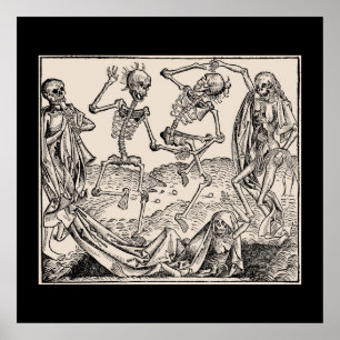 Totentanz / Dance of macabre Poster