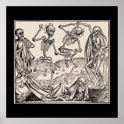 Totentanz / Dance of macabre Poster (Voorkant)
