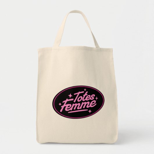 Totes Femme Proud Girly Gift Tote Bag (Devant)