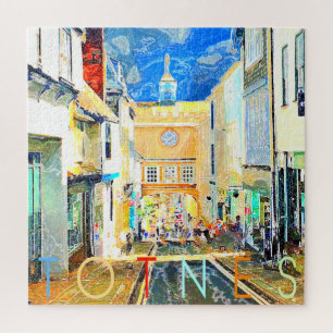 Totnes, Devon, Verenigd Koninkrijk Legpuzzel