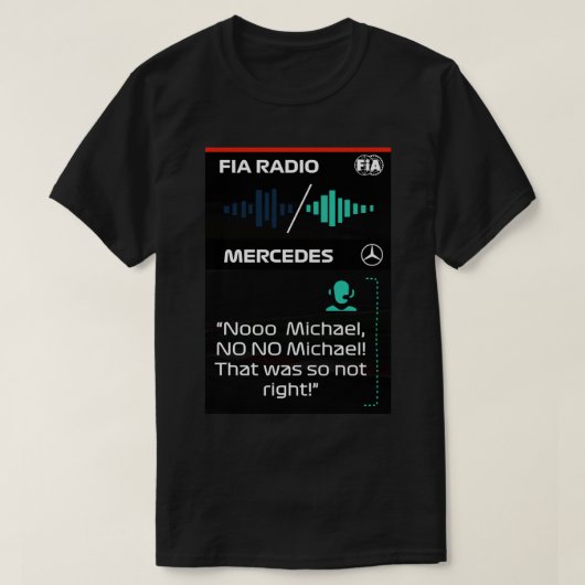 Toto Radio met Michael tijdens Abu Dhabi GP 2021 e T-shirt (Design voorkant)