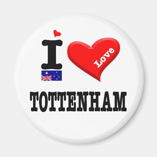 TOTTENHAM - I Love Magneet (Voorkant)