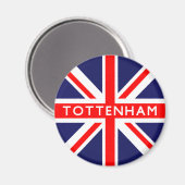 Tottenham UK Flag Magneet (Voorkant / Achterkant)