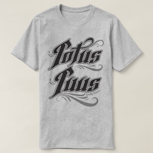 Totus Tuus - Latijnse zin volledig uw slogan-T-shi T-shirt (Design voorkant)