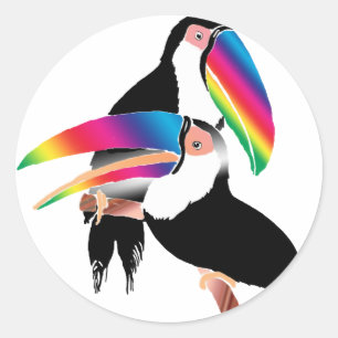 Tou Toucans Ronde Sticker