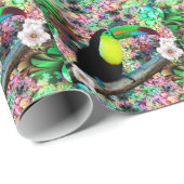 Toucan 4 Wrapping Paper Cadeaupapier (Rol Hoek)