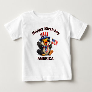 Toucan (4k) Patriottisch T-shirt voor kinderen