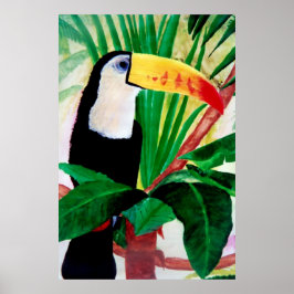 Toucan Amazon Oerwoud Exotic Wildlife Bird Poster