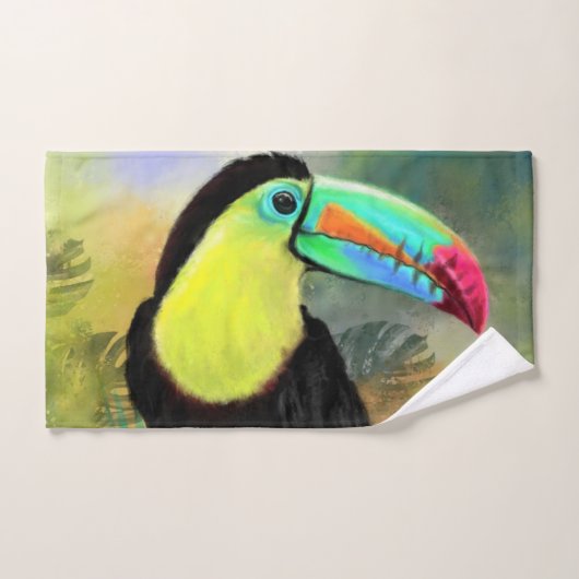 Toucan badhanddoekset bad handdoek (Handdoek)
