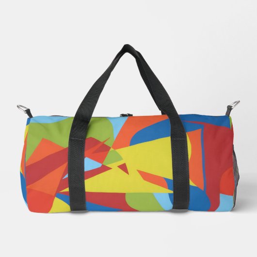 Toucan Beak Abstract Duffel Bag Plunjezak (Voorkant)
