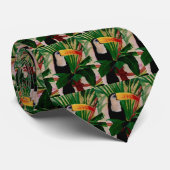 Toucan Bird Exotic Oerwoud Wildlife Mannen Stropda Stropdas (Opgerold)