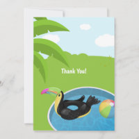 Toucan Bird Floatie Pool Birthday