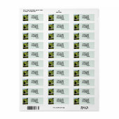 TOUCAN BIRD Return Address Labels (Full Sheet)