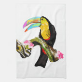 Toucan Bird Serviette de cuisine Toco (Vertical)