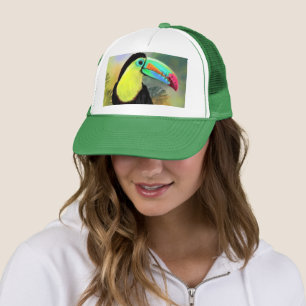 Toucan Bird Trucker Hat Toco Trucker Pet