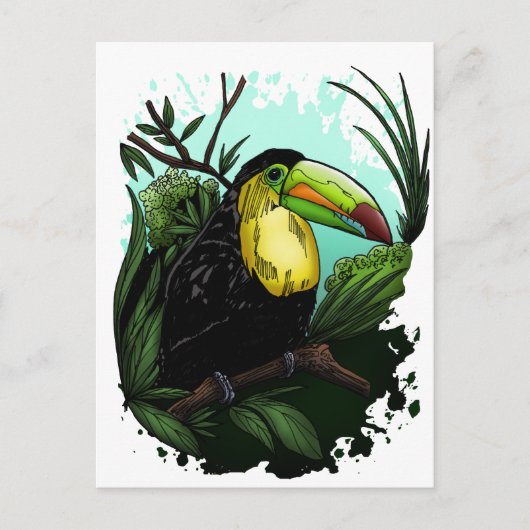Toucan Briefkaart (Voorkant)