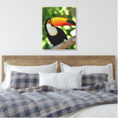 Toucan Canvas Afdruk (Insitu (Slaapkamer))