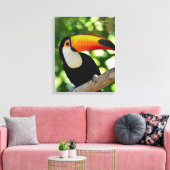 Toucan Canvas Afdruk (Insitu (Woonkamer))