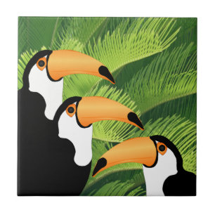 Toucan Ceramic Tile Tegeltje