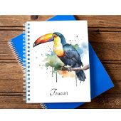 toucan coloré assis sur une branche