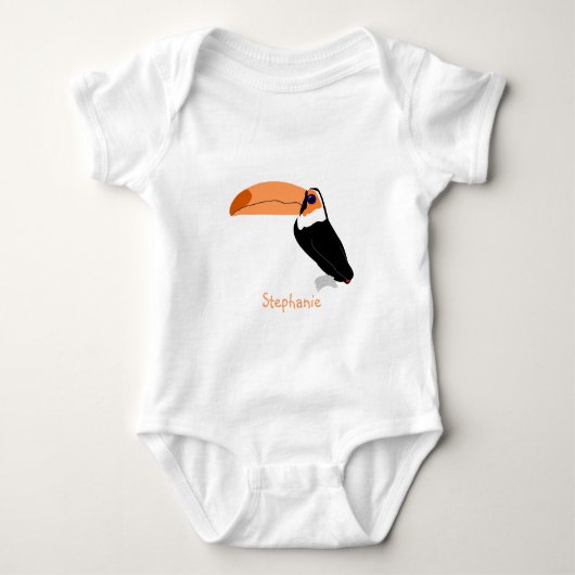 Toucan Design Persoonlijk Romper (Voorkant)