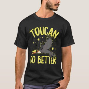 Toucan doet het beter voor een touroperator t-shirt