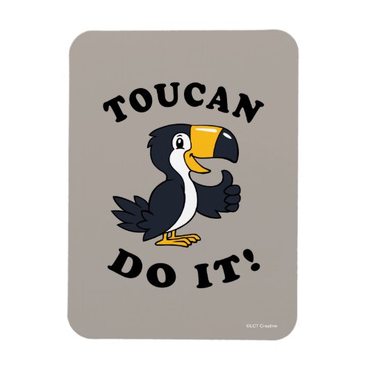Toucan doet het magneet (Verticaal)