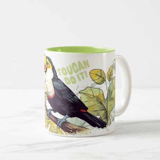 Toucan doet het! Mok (Voorkant rechts)