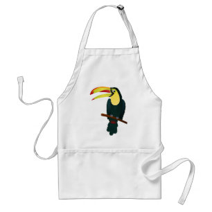 Toucan Drawing Standaard Schort