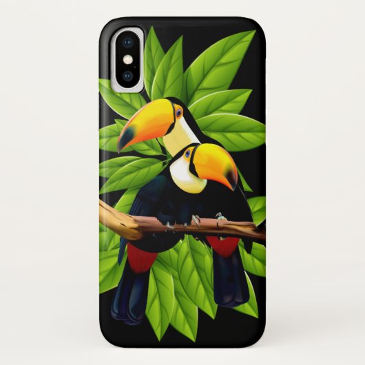 Toucan Duo Case-Mate iPhone Case (Achterkant)