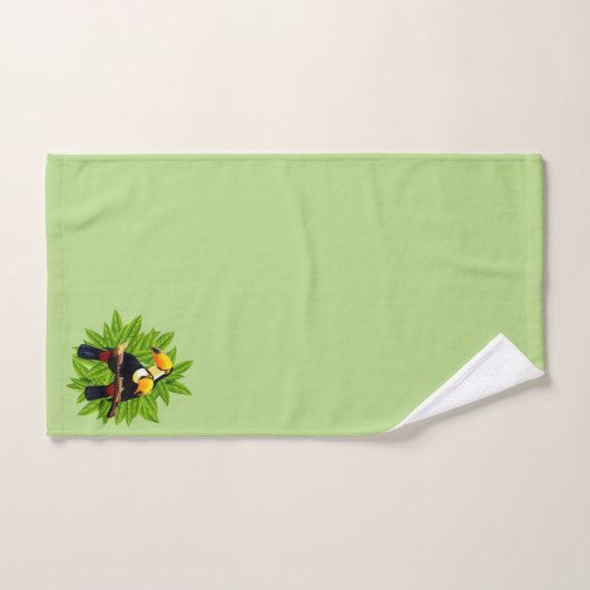 Toucan Duo Green (Serviette à main)