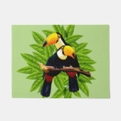 Toucan Duo Green Deurmat (Voorkant)