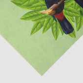 Toucan Duo Green Tissuepapier (Detail)