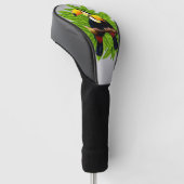 Toucan Duo Silver Golfheadcover (Schuin)