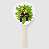 Toucan Duo White Handwaaier (Voorkant)