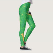 Toucan- en banaanbladeren leggings (Rechts)