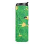 Toucan- en banaanbladeren thermosbeker (Gedraaid links)