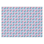 Toucan en hibiscus tafelkleed (Voorkant (Horizontaal))