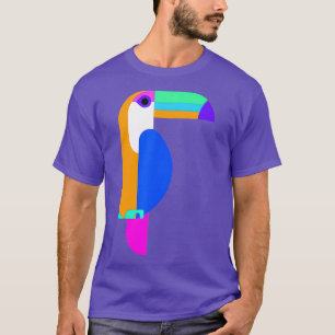 Toucan-grafische kaart voor vrouwen Toucan-Mannen  T-shirt