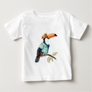 Toucan in Hawaiian shirt